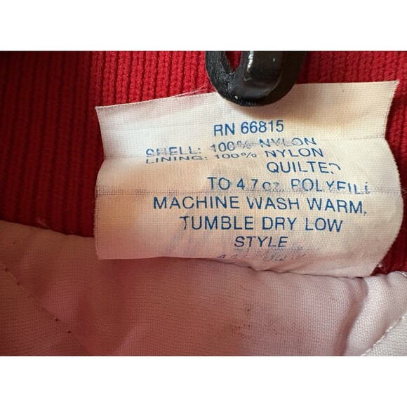 Vintage FoxMeyer Company Logo Quilted Employee Jacket men size Large Westark USA - Picture 6 of 6